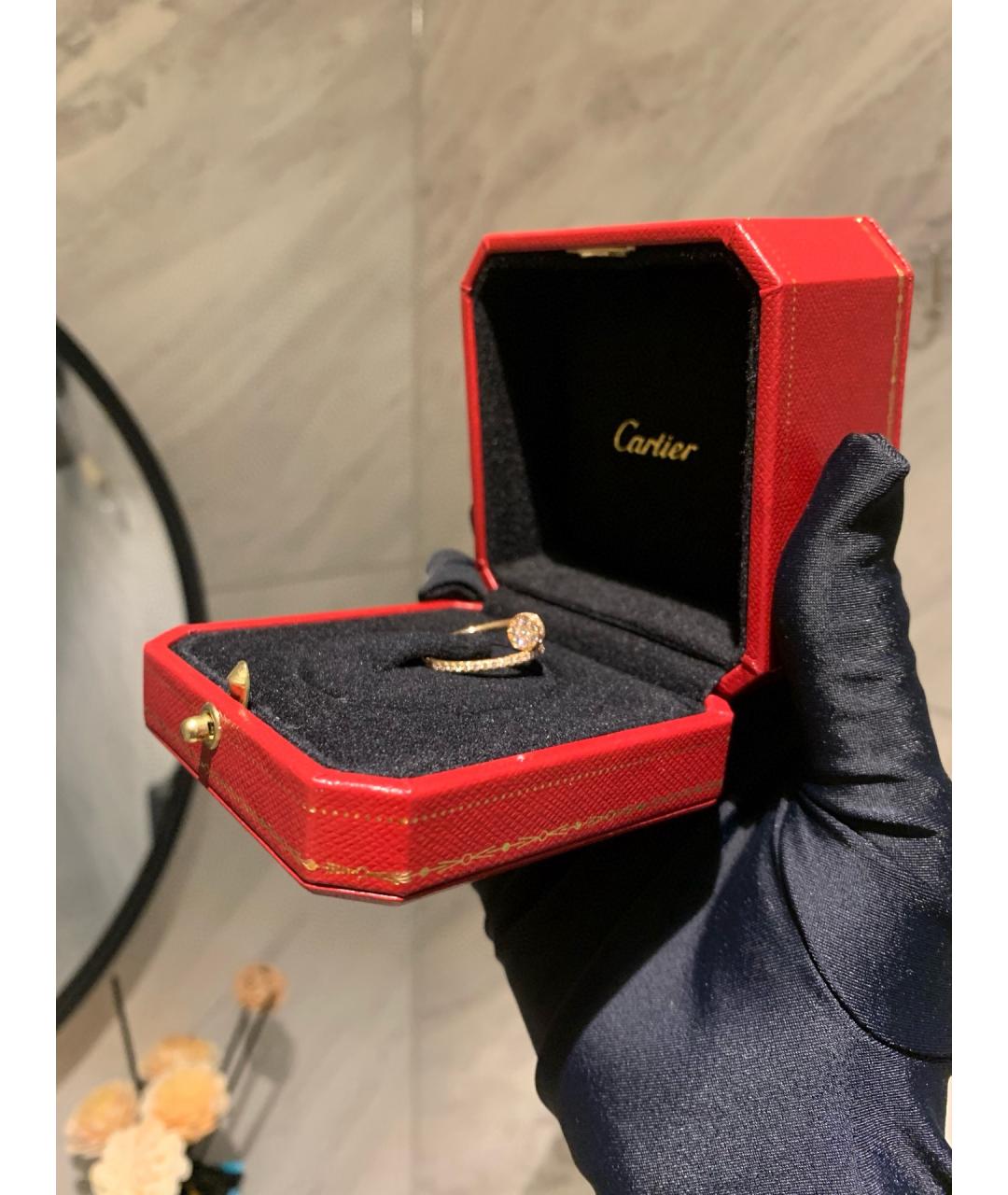CARTIER Золотое кольцо из розового золота, фото 4