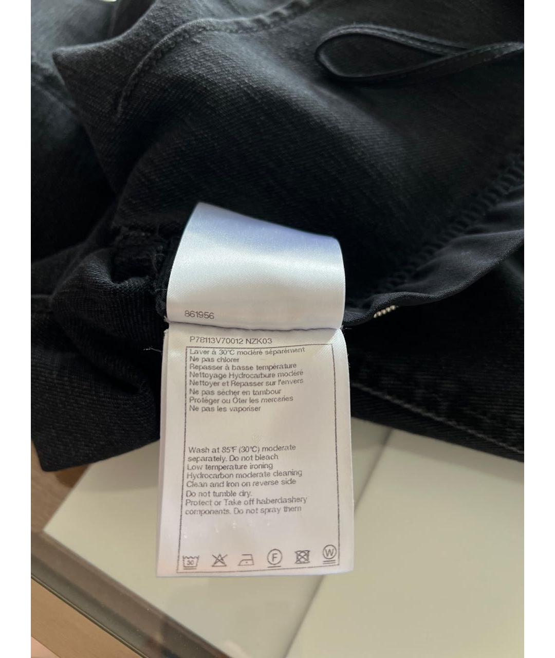 CHANEL Черные прямые брюки, фото 7