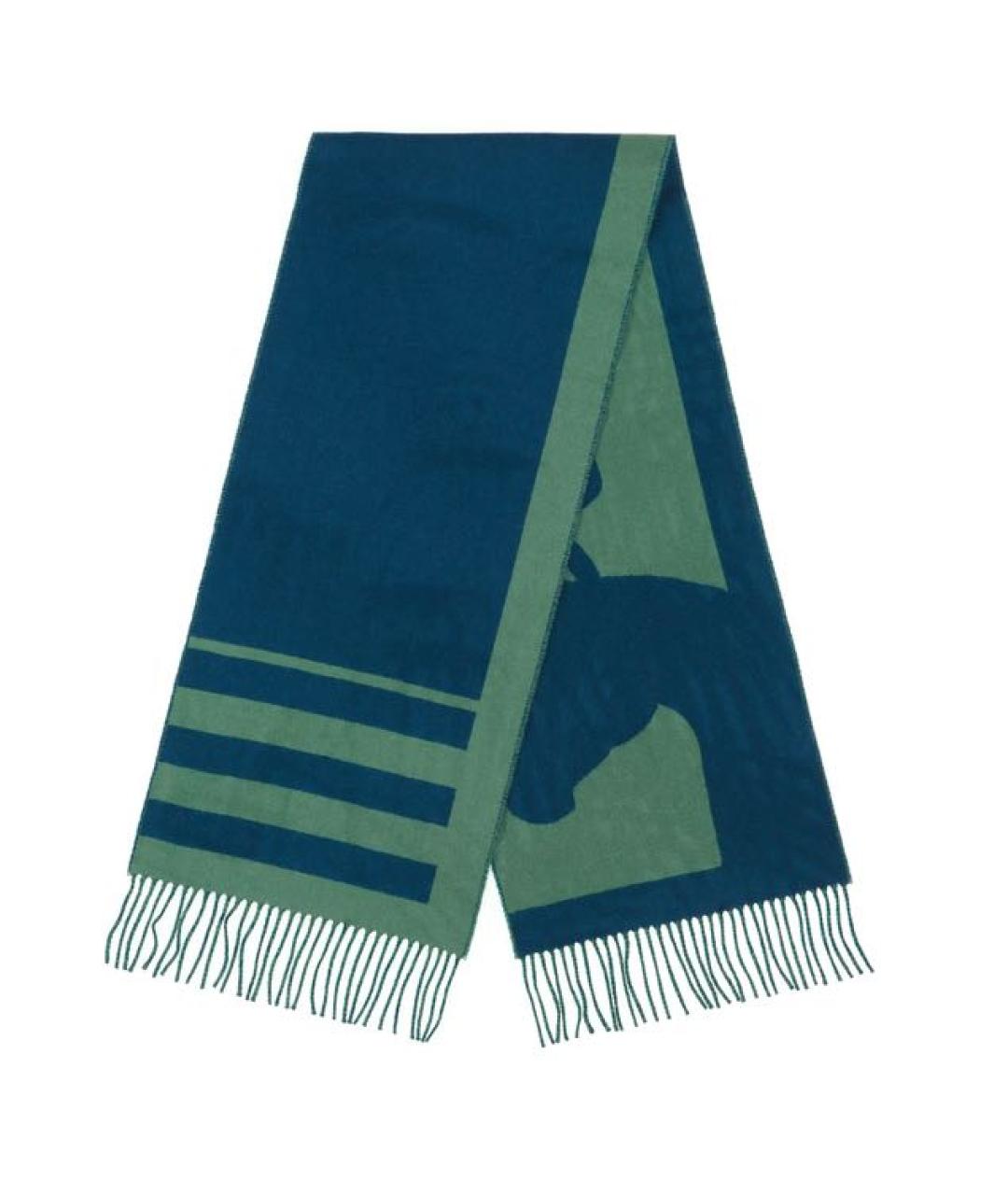 HERMES Мульти кашемировый шарф, фото 2