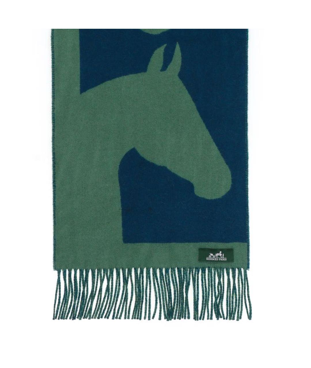 HERMES Мульти кашемировый шарф, фото 3