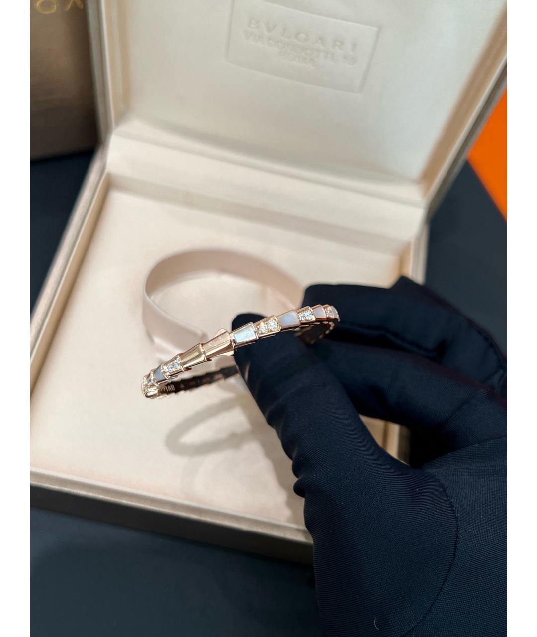 BVLGARI Золотой браслет из розового золота, фото 5