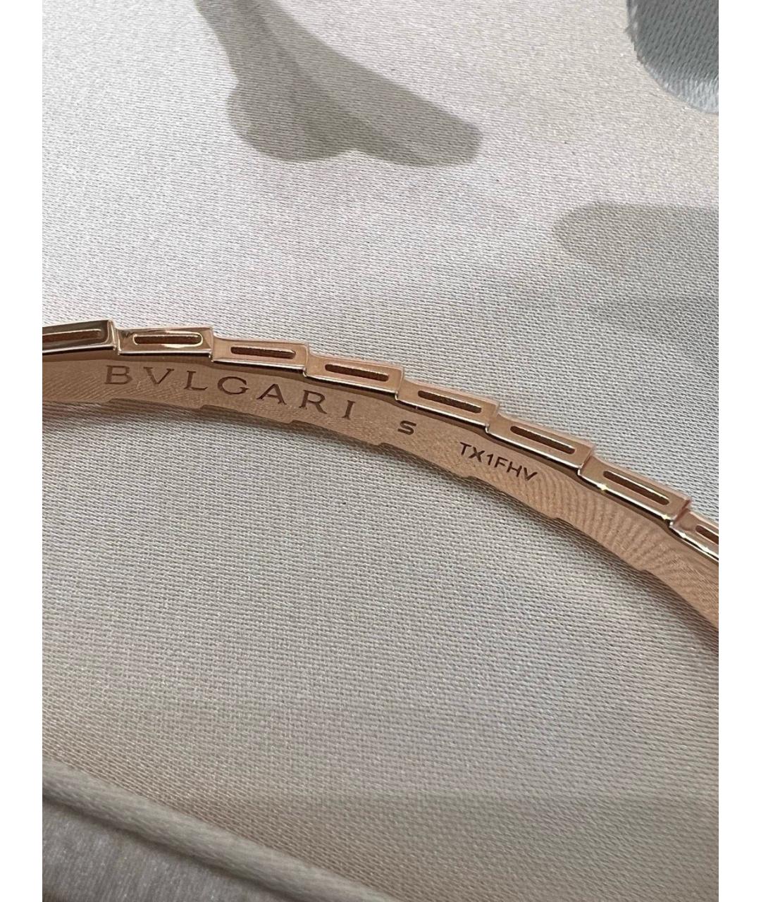 BVLGARI Золотой браслет из розового золота, фото 6