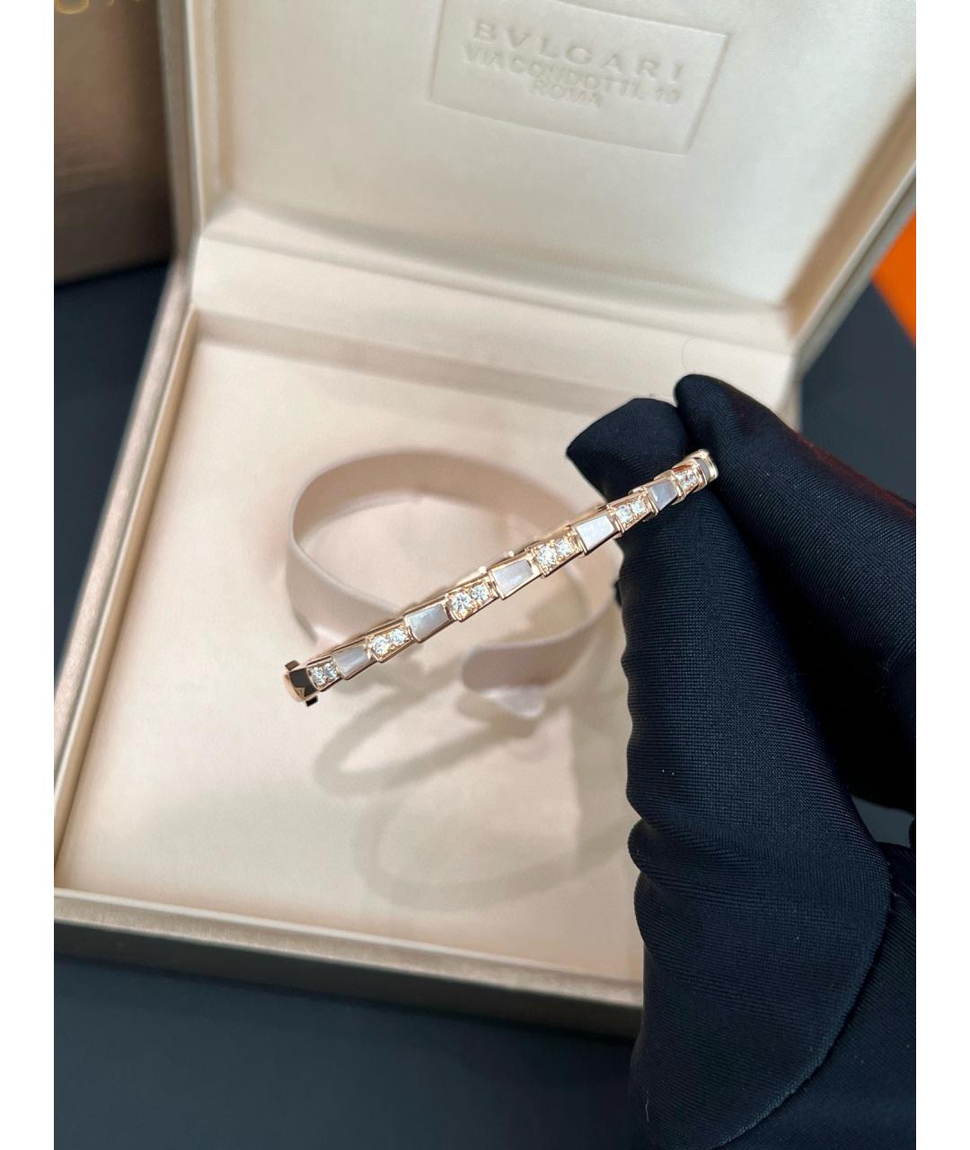 BVLGARI Золотой браслет из розового золота, фото 3