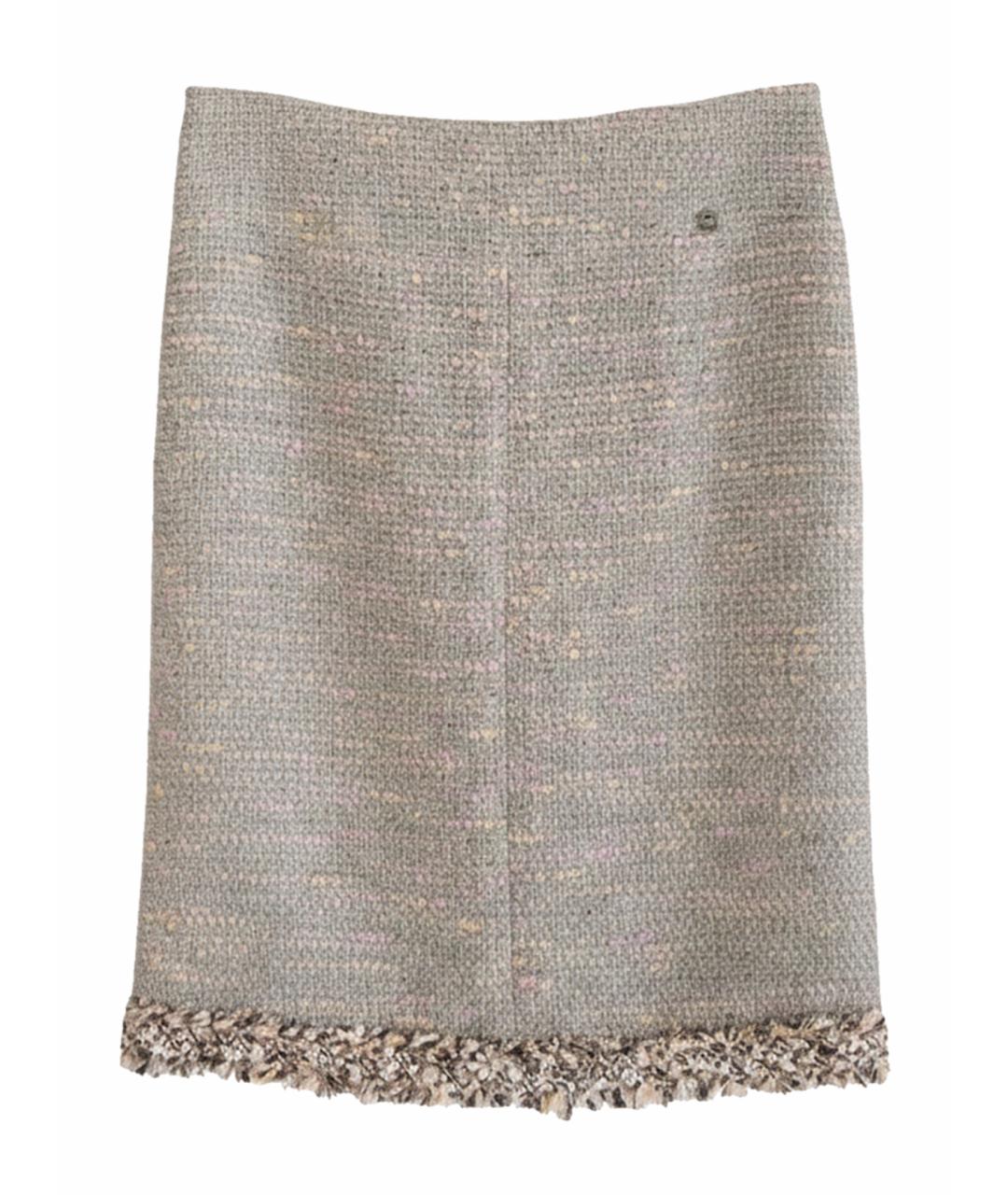 CHANEL Мульти юбка миди, фото 1