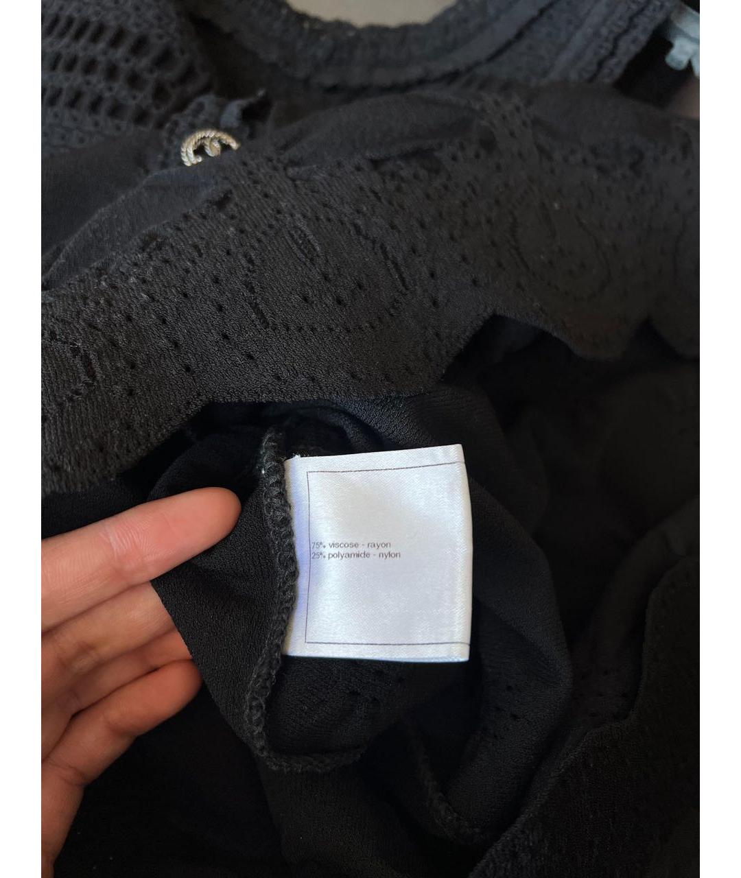 CHANEL Черный сарафан, фото 5