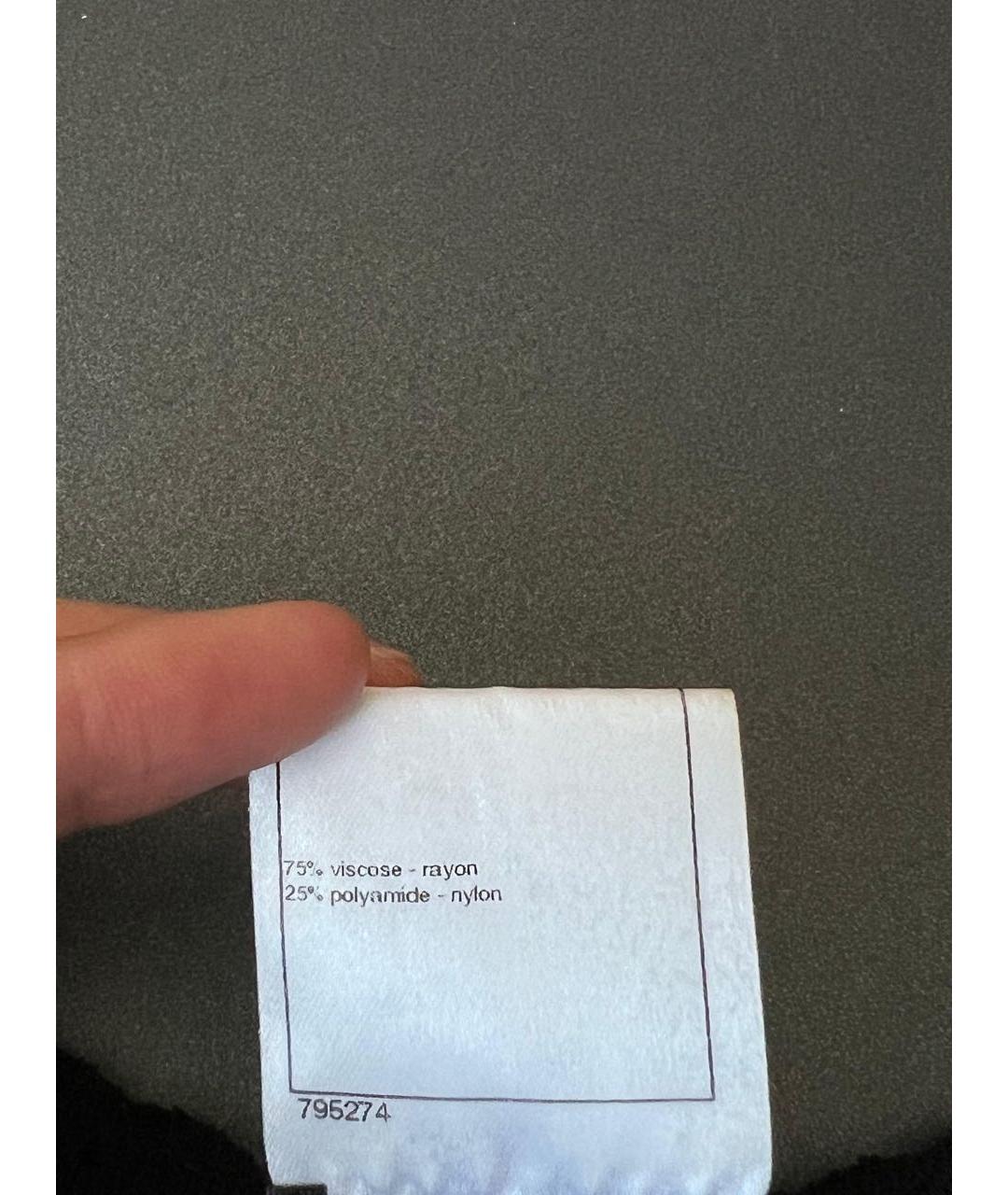 CHANEL Черный сарафан, фото 4