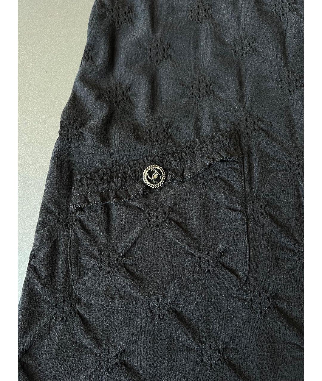 CHANEL Черный сарафан, фото 7