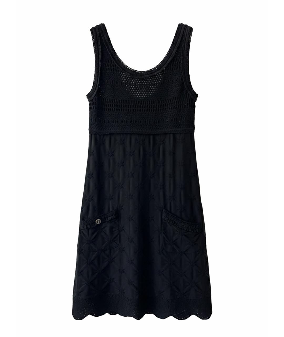 CHANEL Черный сарафан, фото 1