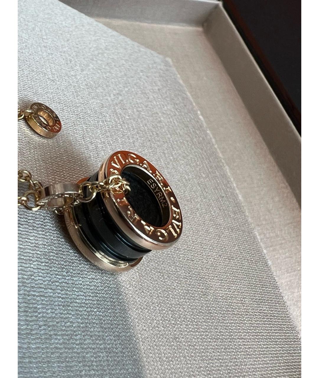 BVLGARI Золотое колье из розового золота, фото 3