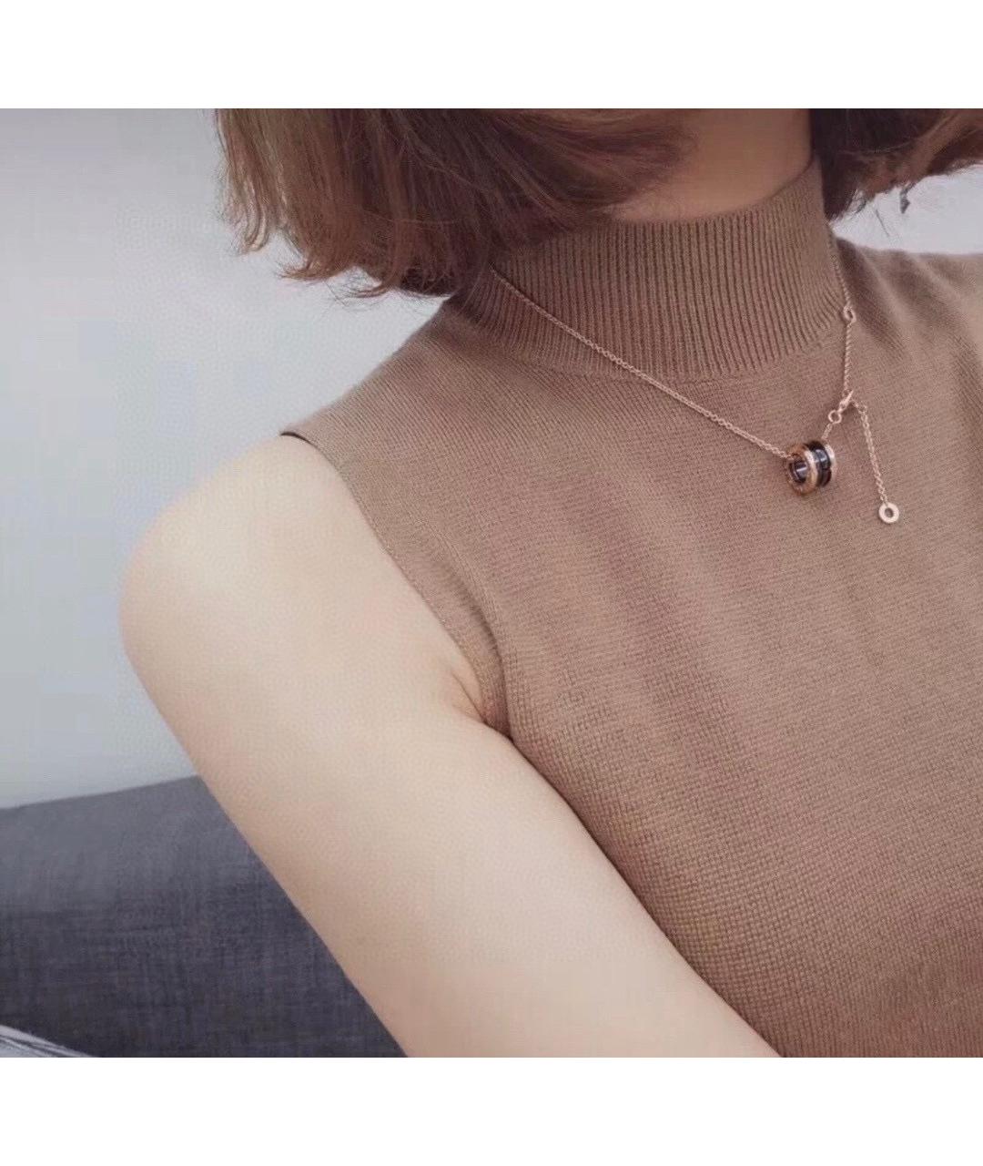 BVLGARI Золотое колье из розового золота, фото 4