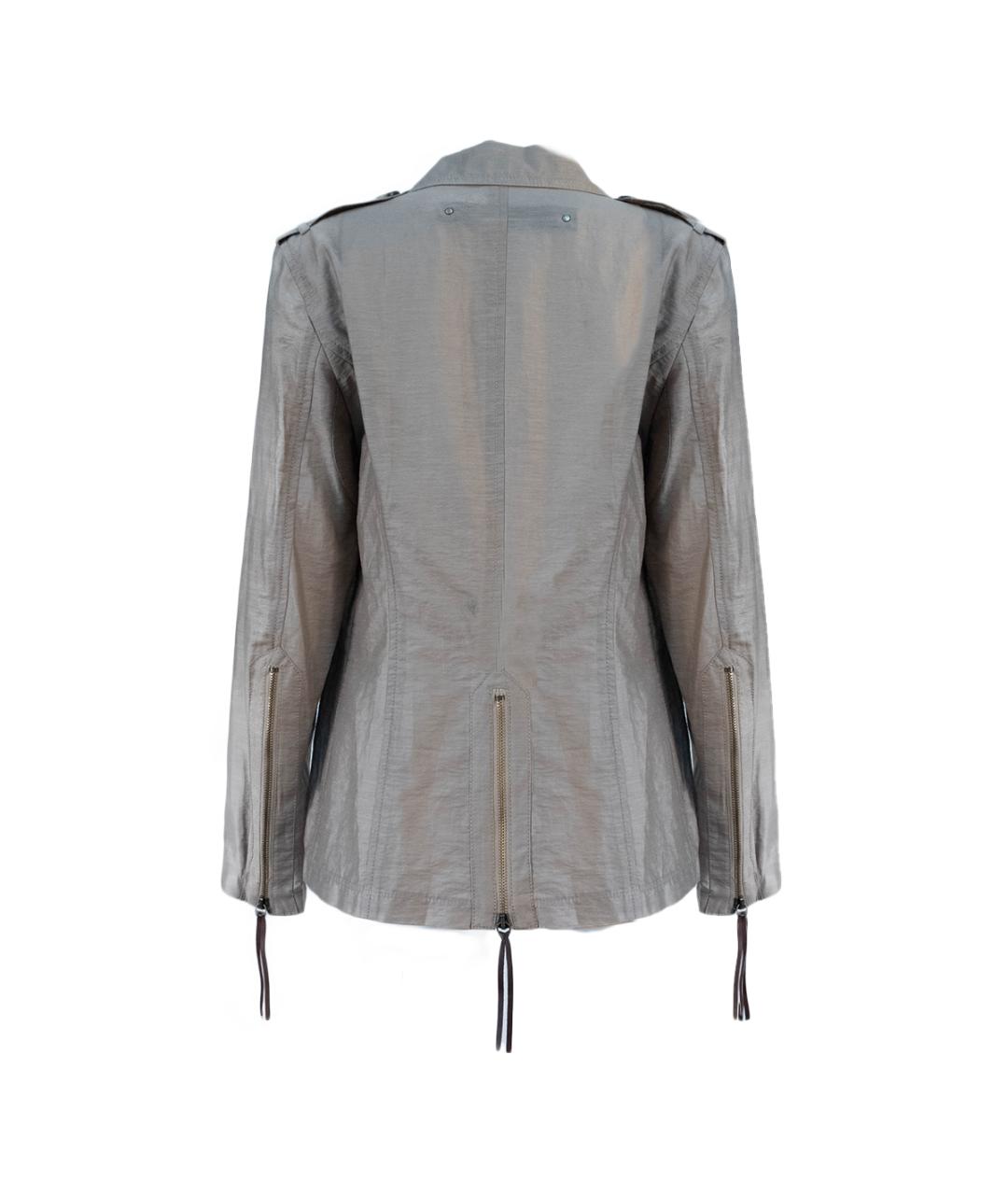 BARBARA BUI Бежевый льняной жакет/пиджак, фото 2