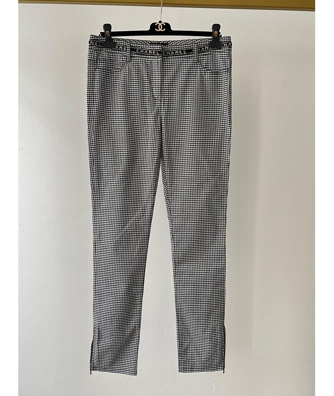 CHANEL Серые прямые брюки, фото 8