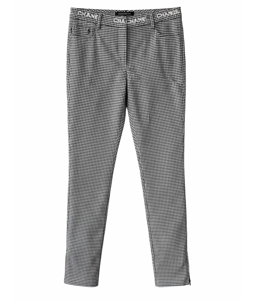 CHANEL Серые прямые брюки, фото 1