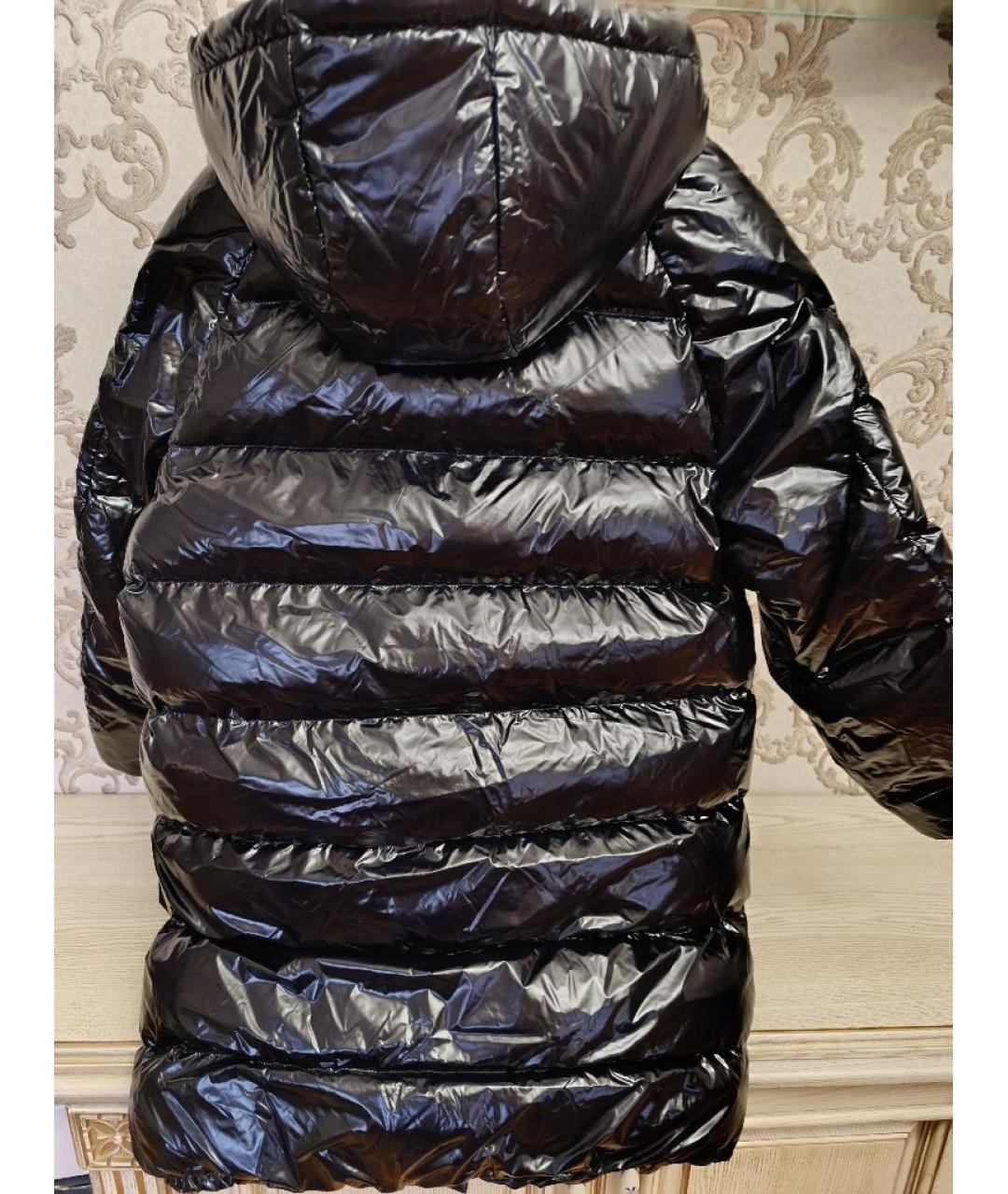 PINKO Черный полиэстеровый пуховик, фото 2