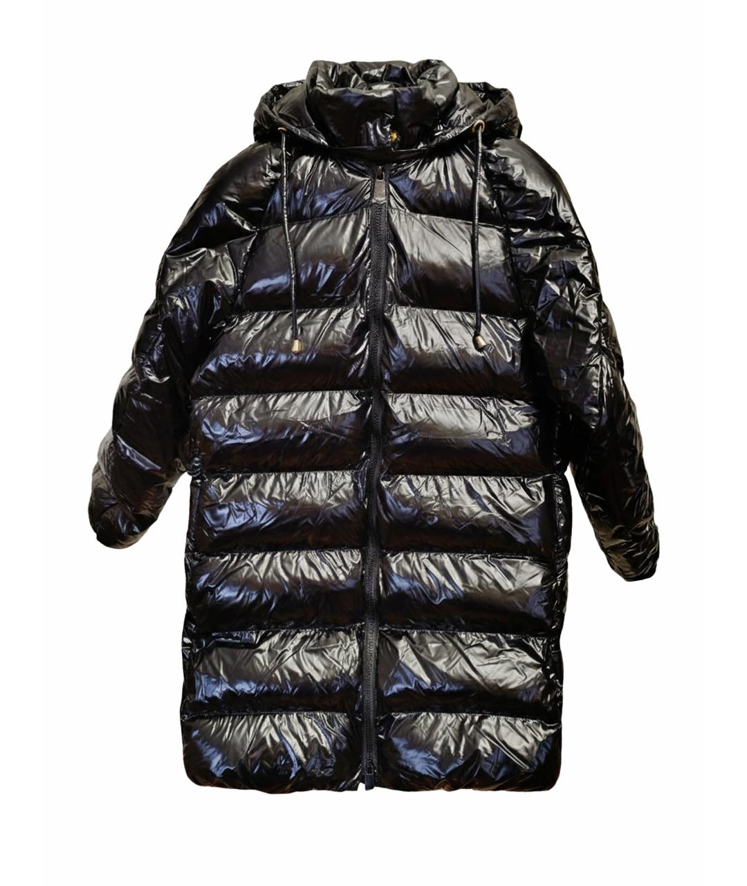 PINKO Черный полиэстеровый пуховик, фото 1