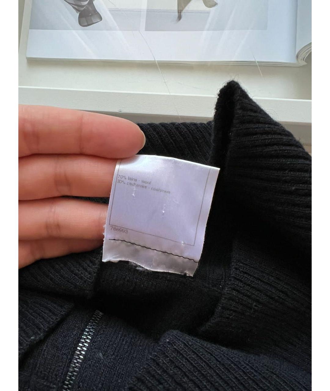 CHANEL Черная юбка миди, фото 4