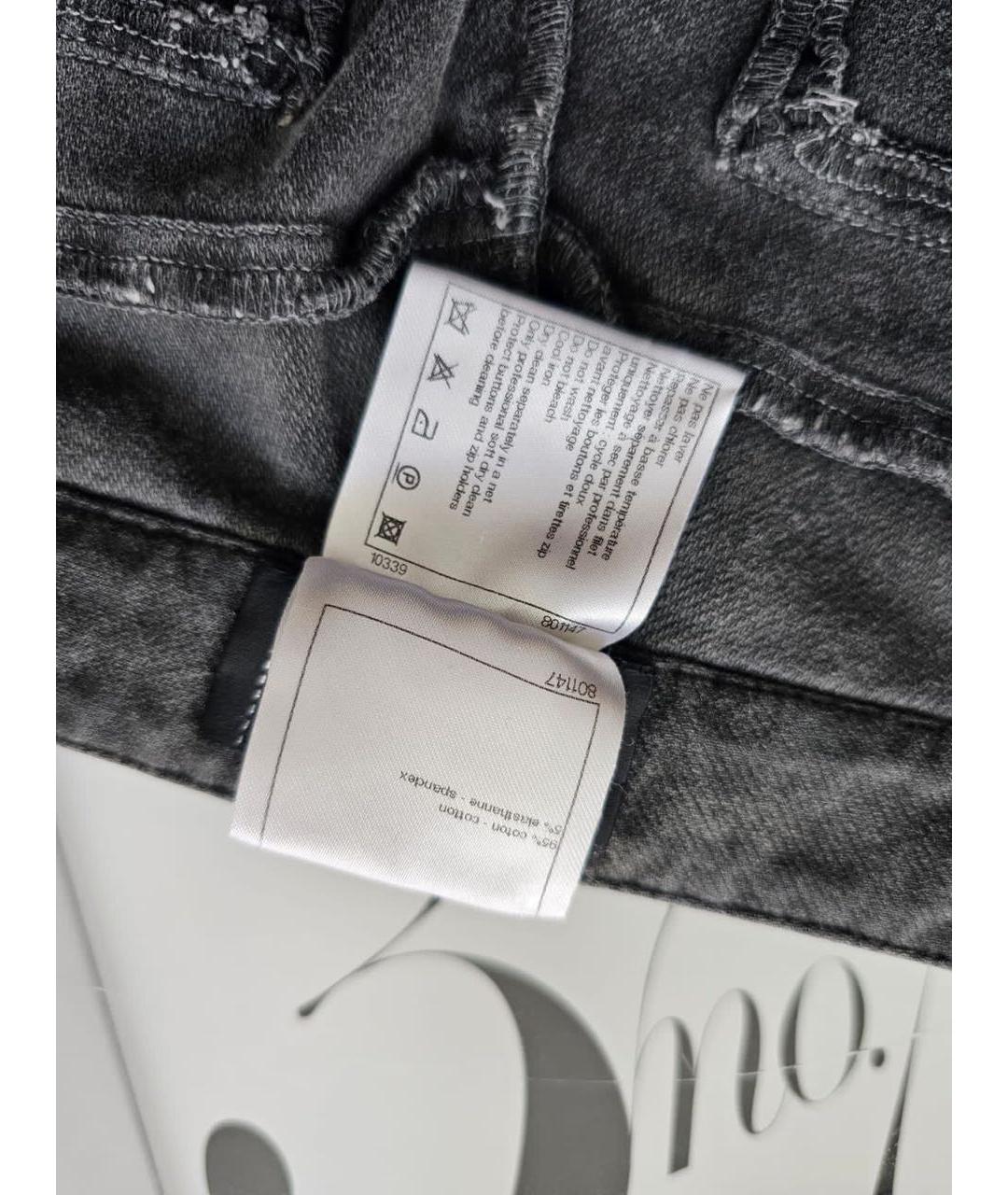 CHANEL Серые прямые джинсы, фото 5