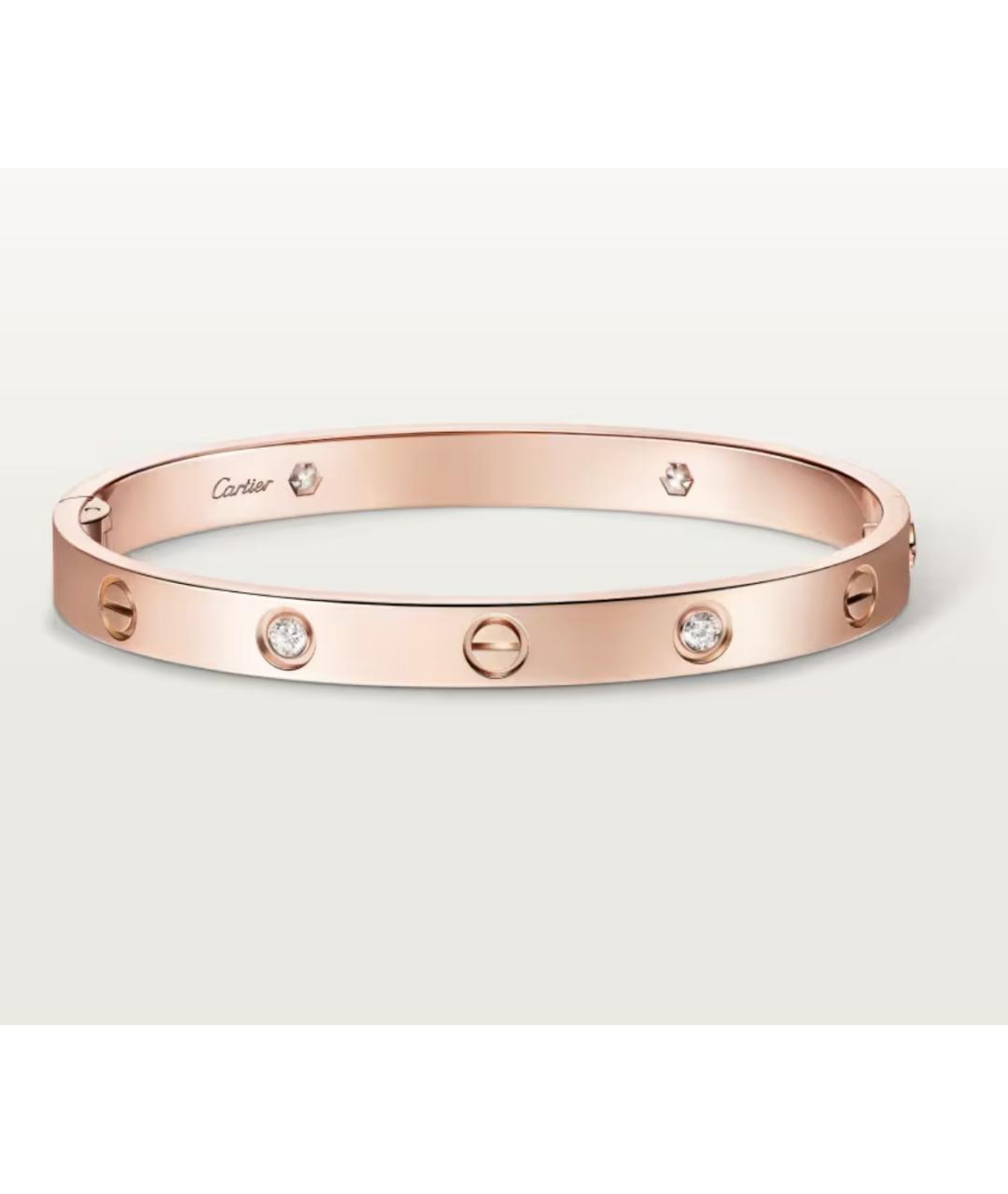 CARTIER Золотой браслет из розового золота, фото 10