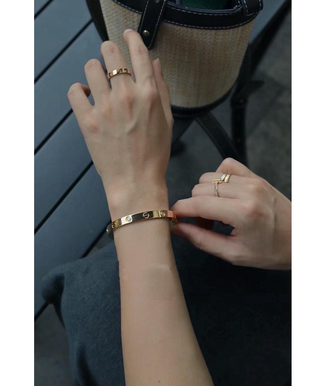 CARTIER Золотой браслет из розового золота, фото 8