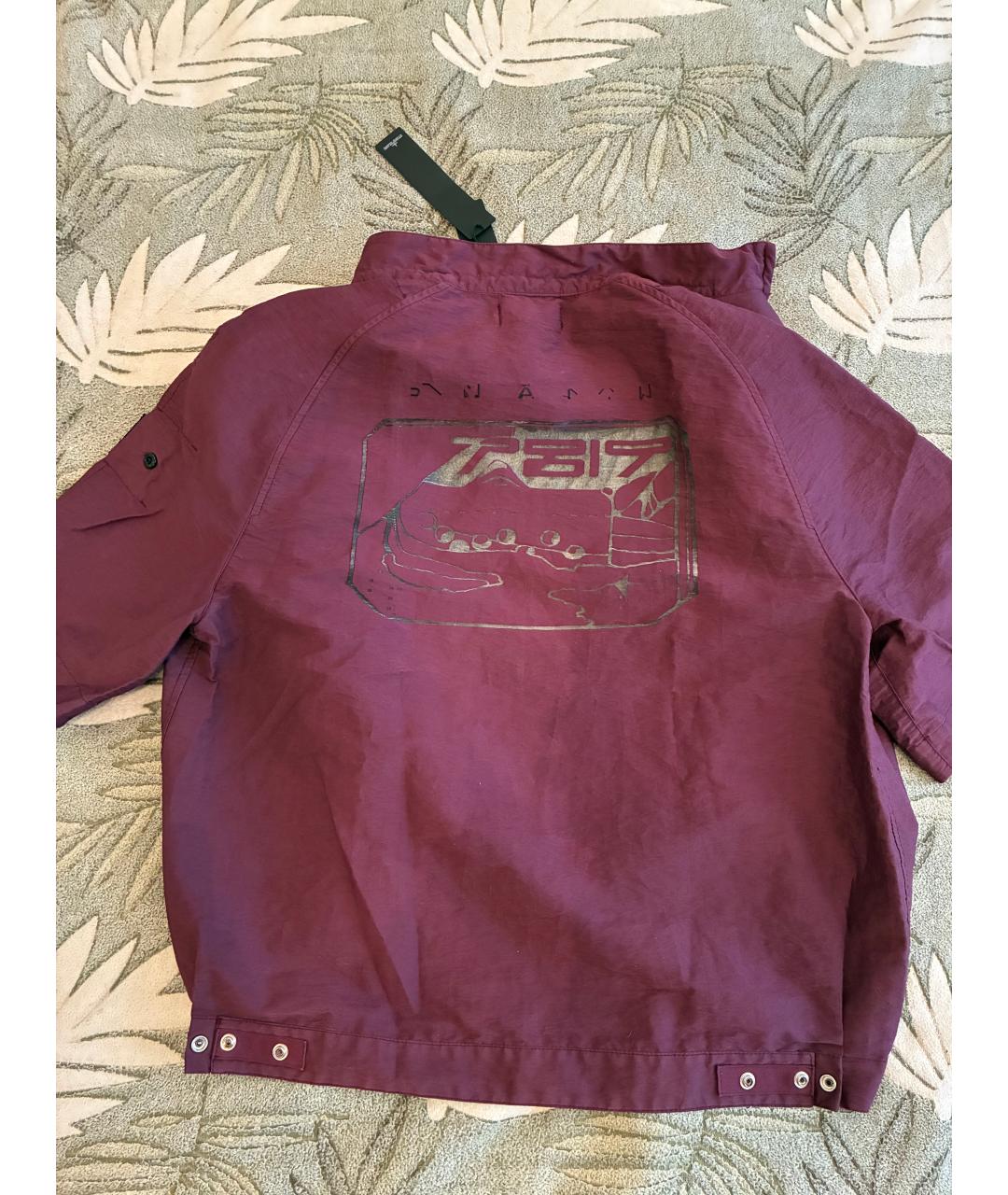 STONE ISLAND SHADOW PROJECT Бордовая футболка, фото 8