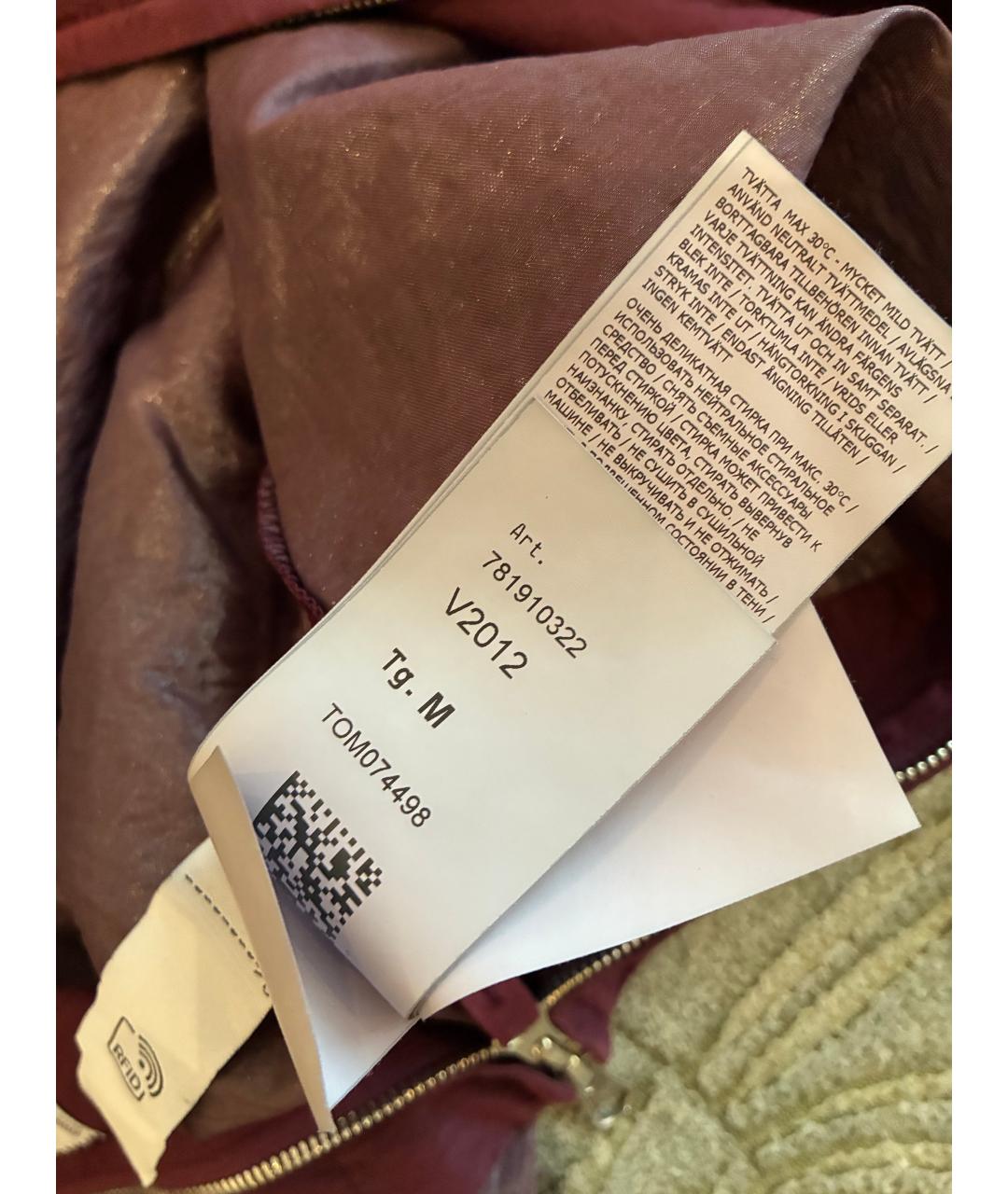 STONE ISLAND SHADOW PROJECT Бордовая футболка, фото 7