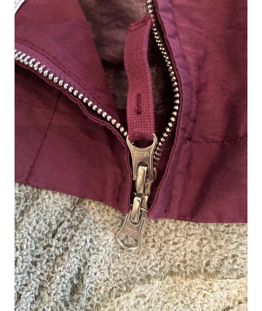 STONE ISLAND SHADOW PROJECT Бордовая футболка, фото 4