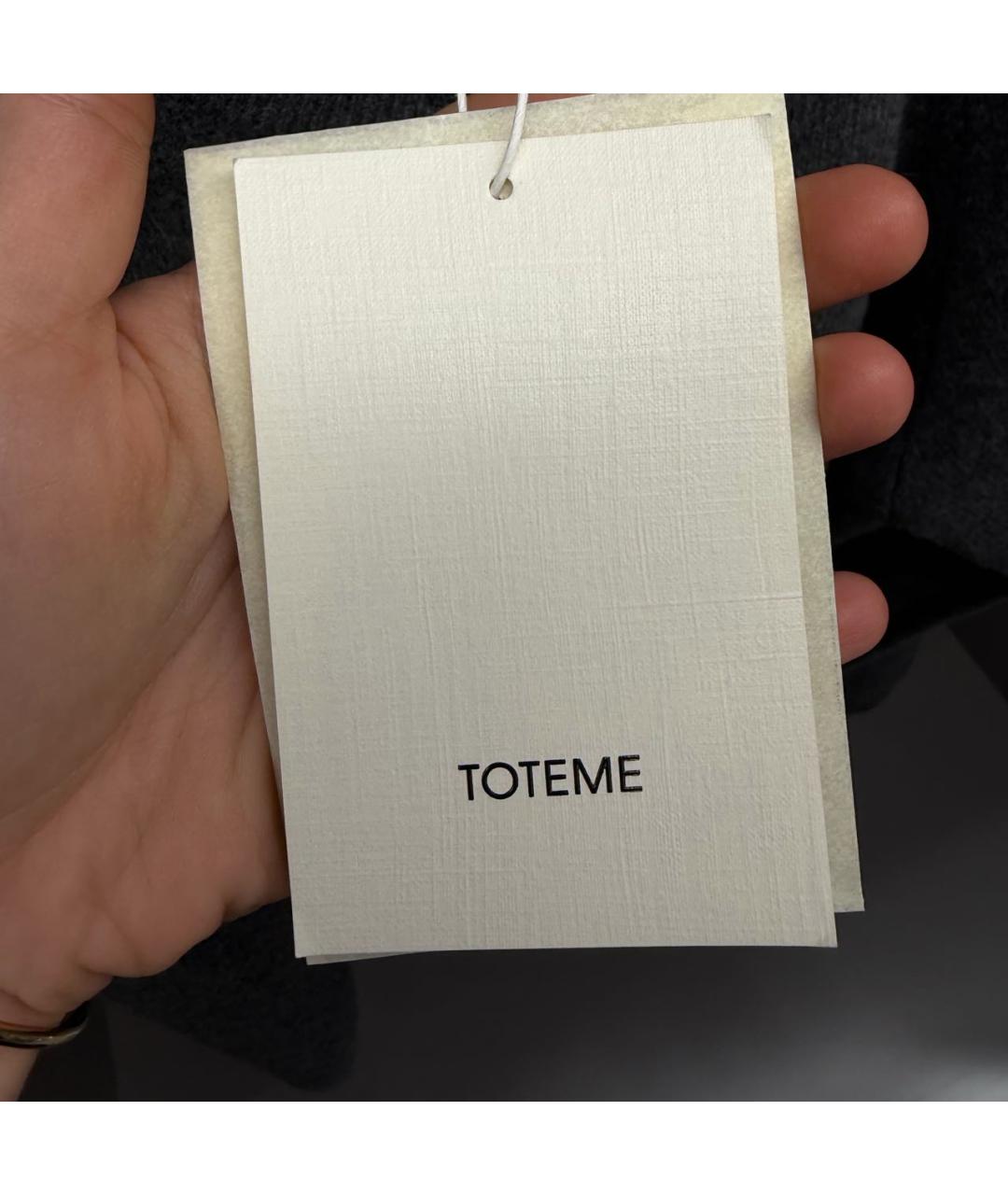 TOTEME Серый кардиган, фото 6