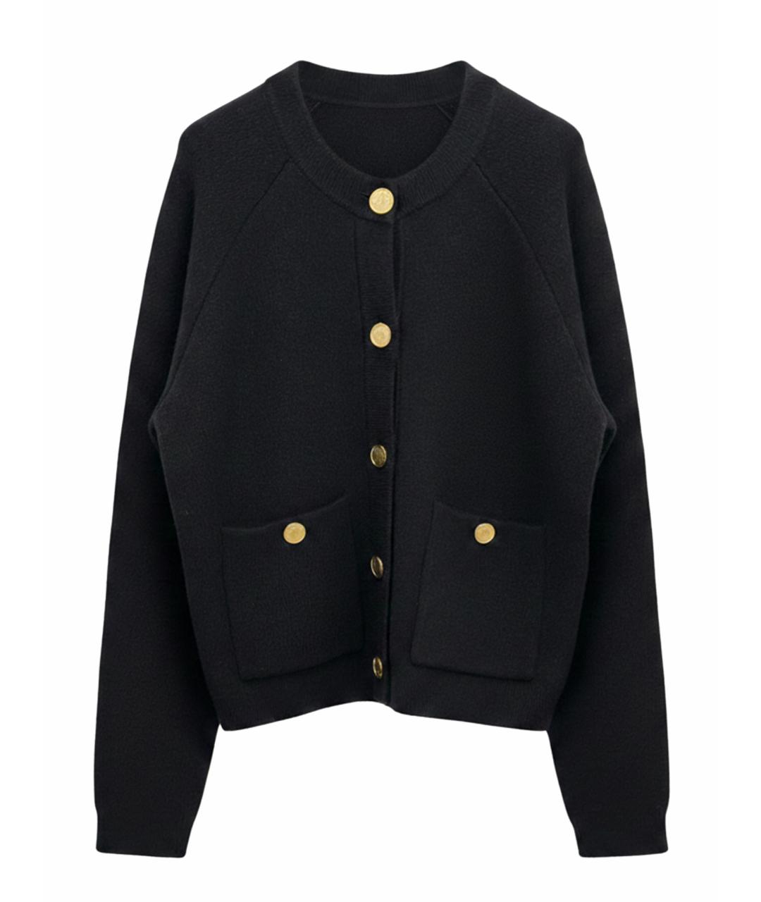 TOTEME Черный кардиган, фото 1