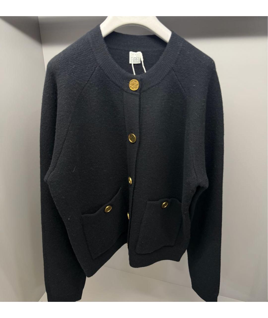 TOTEME Черный кардиган, фото 5