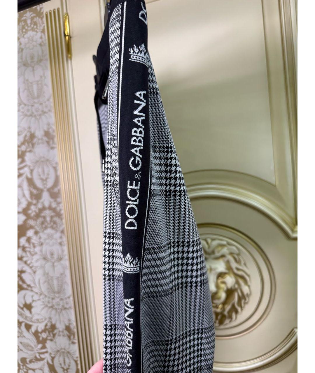 DOLCE&GABBANA Серые повседневные брюки, фото 3