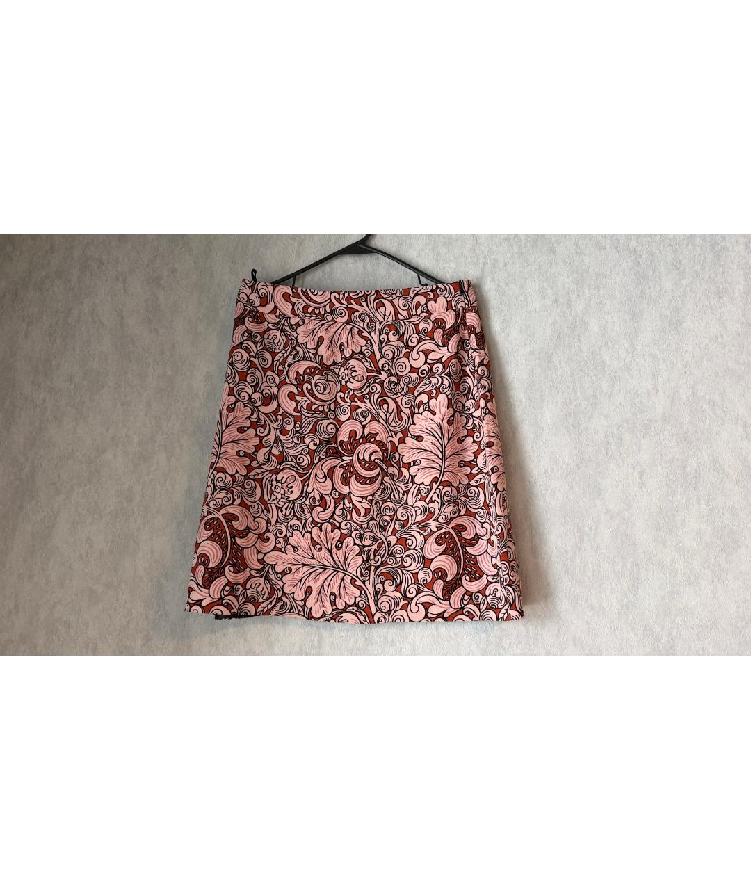 MIU MIU Шелковая юбка мини, фото 6