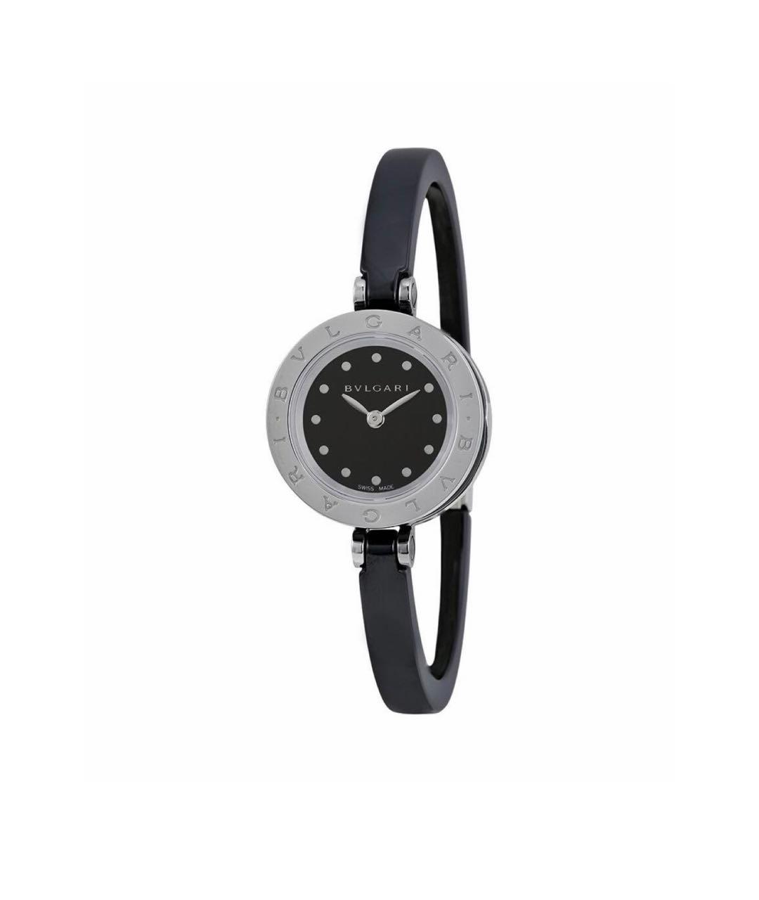 BVLGARI Черные часы, фото 1