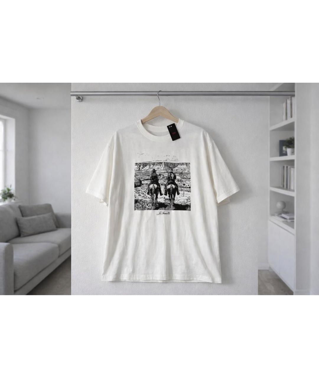 LEVI'S Белая хлопковая футболка, фото 2