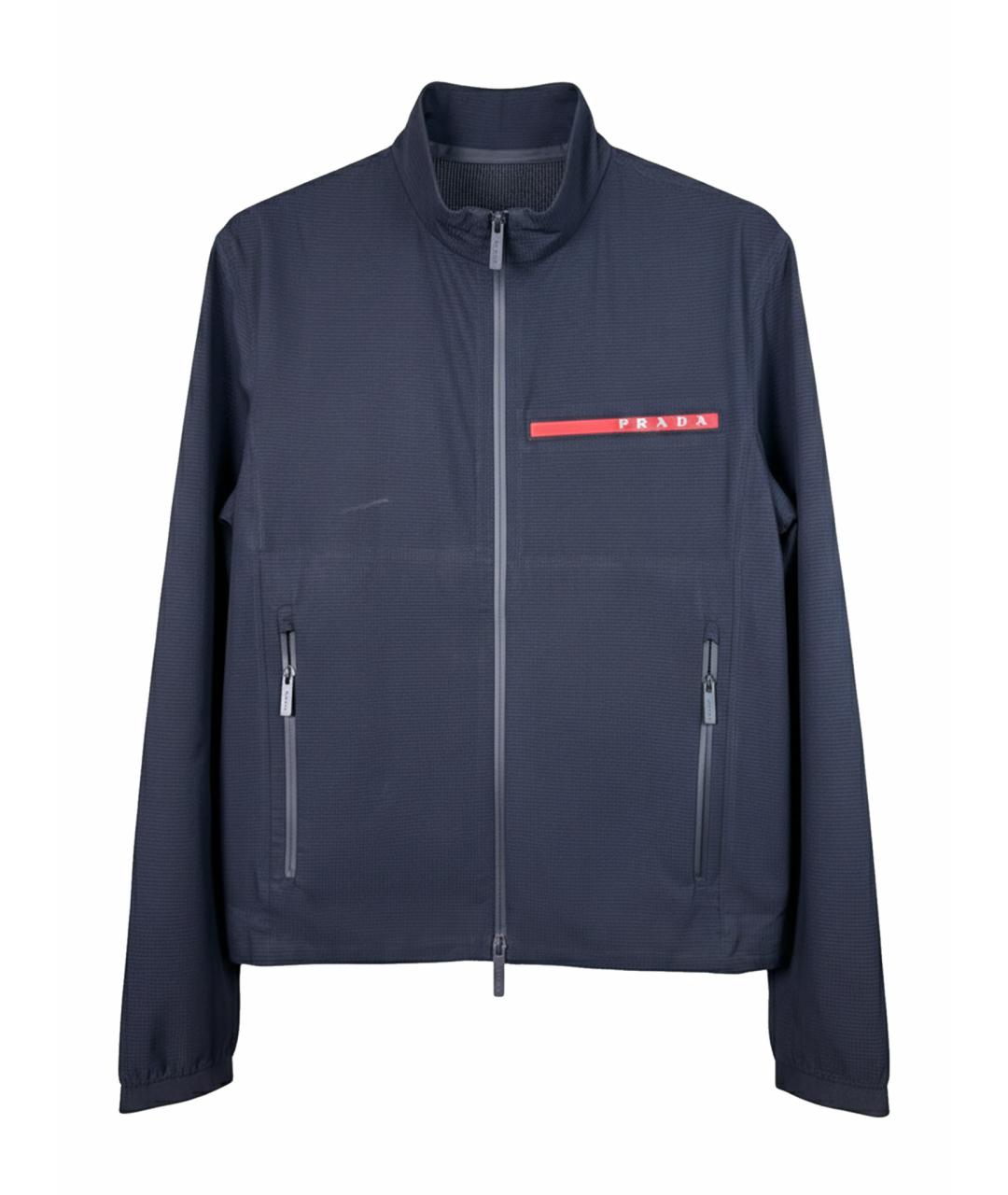 PRADA Темно-синяя куртка, фото 1