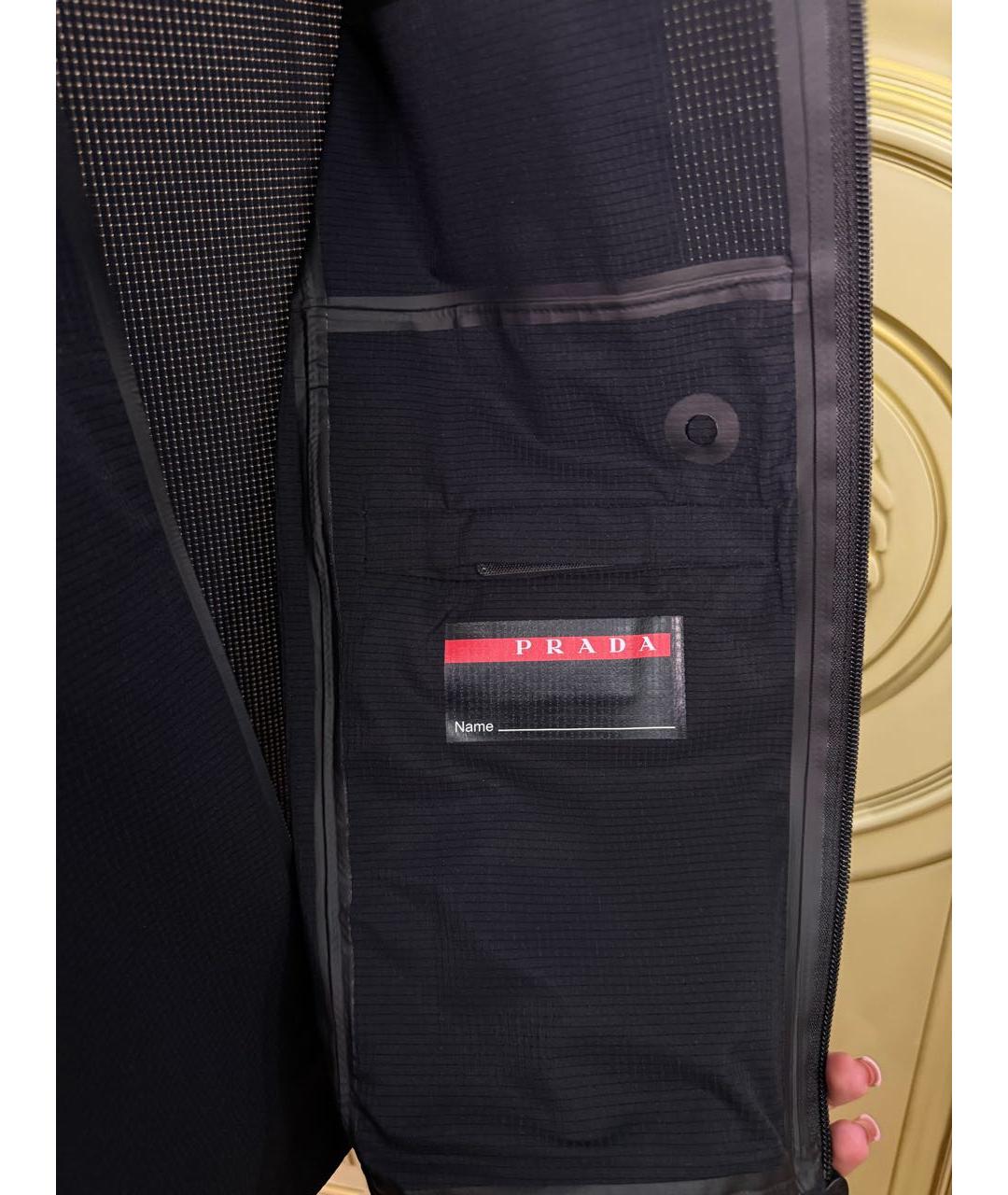 PRADA Темно-синяя куртка, фото 3