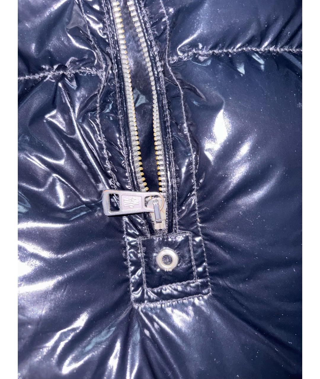 MONCLER Черный пуховик, фото 7