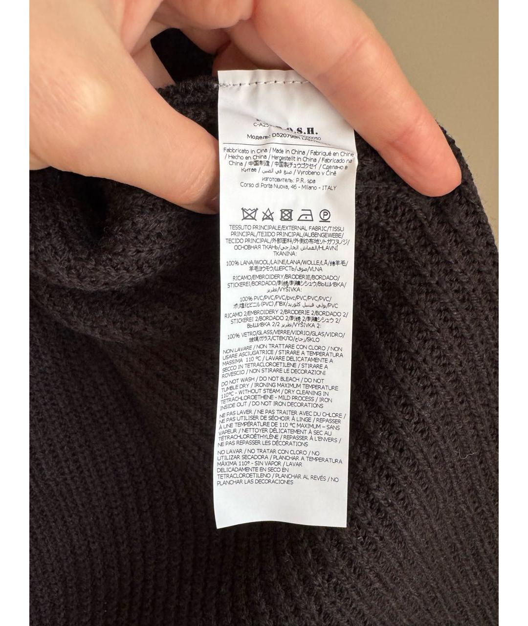 P.A.R.O.S.H. Коричневый шерстяной кардиган, фото 6