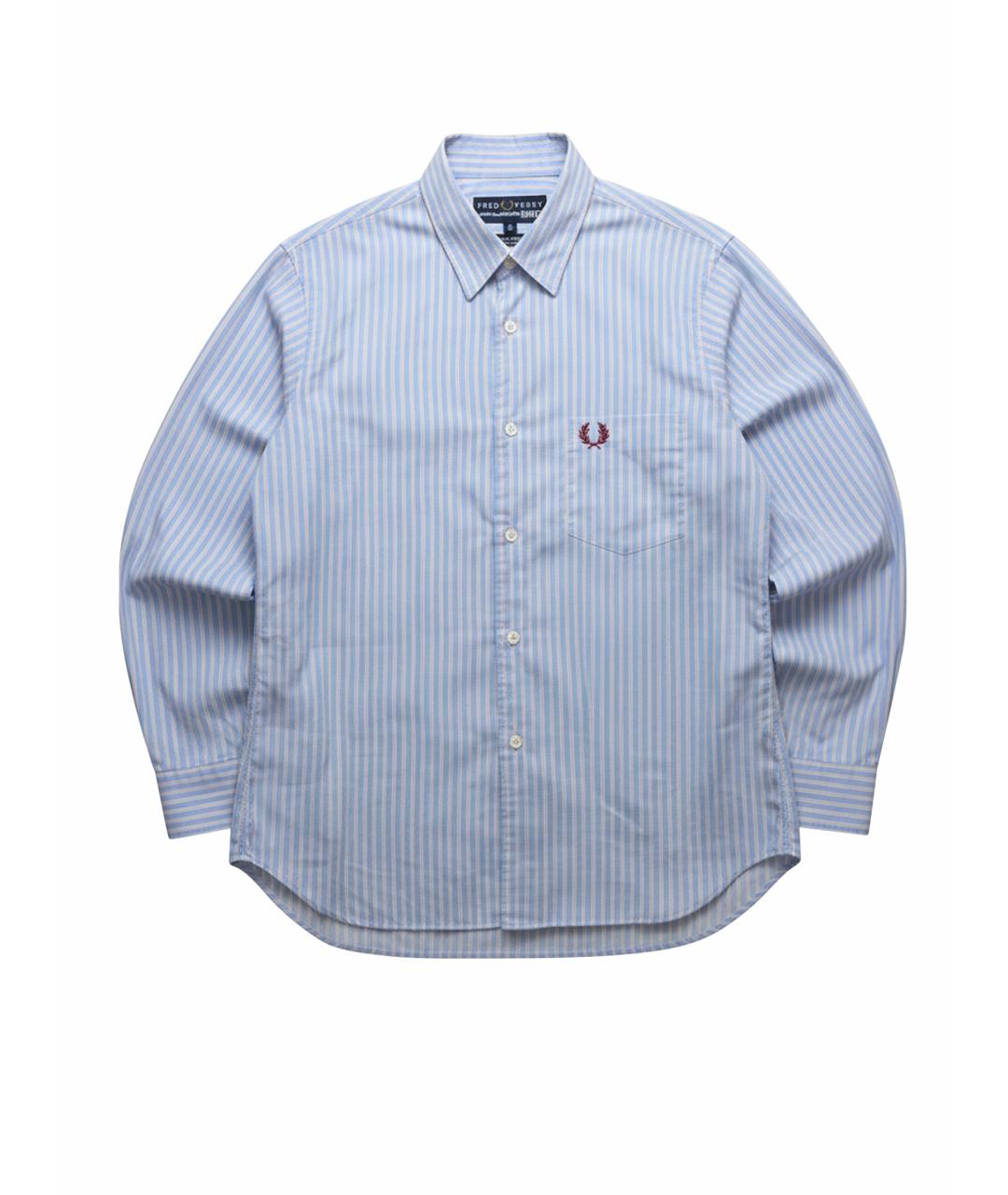 COMME DES GARÇONS SHIRT Голубая хлопковая классическая рубашка, фото 1