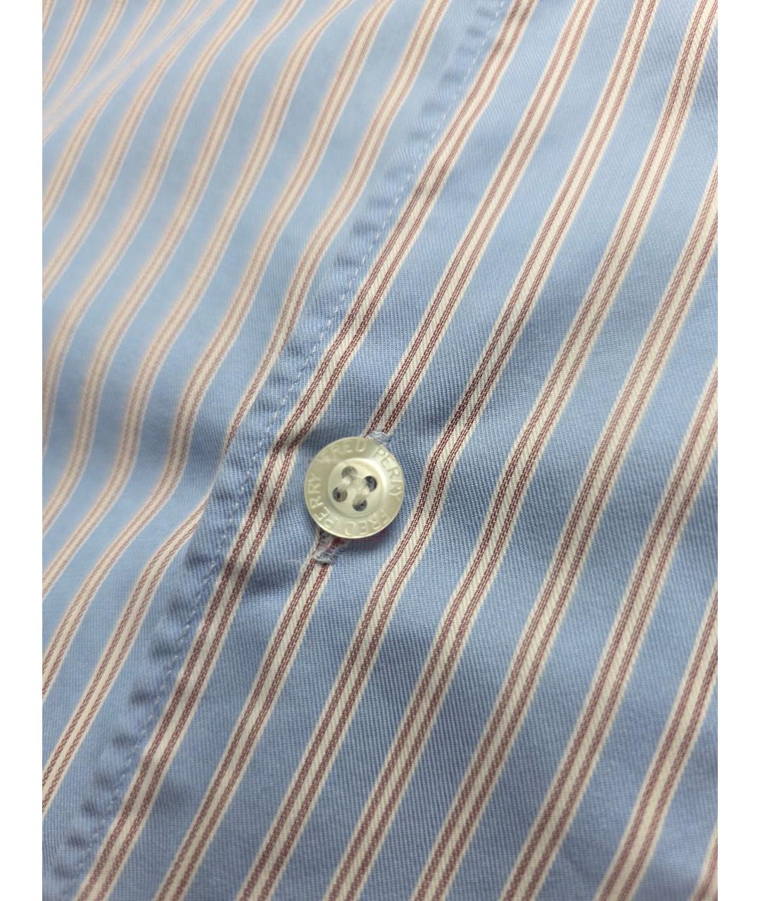 COMME DES GARÇONS SHIRT Голубая хлопковая классическая рубашка, фото 4