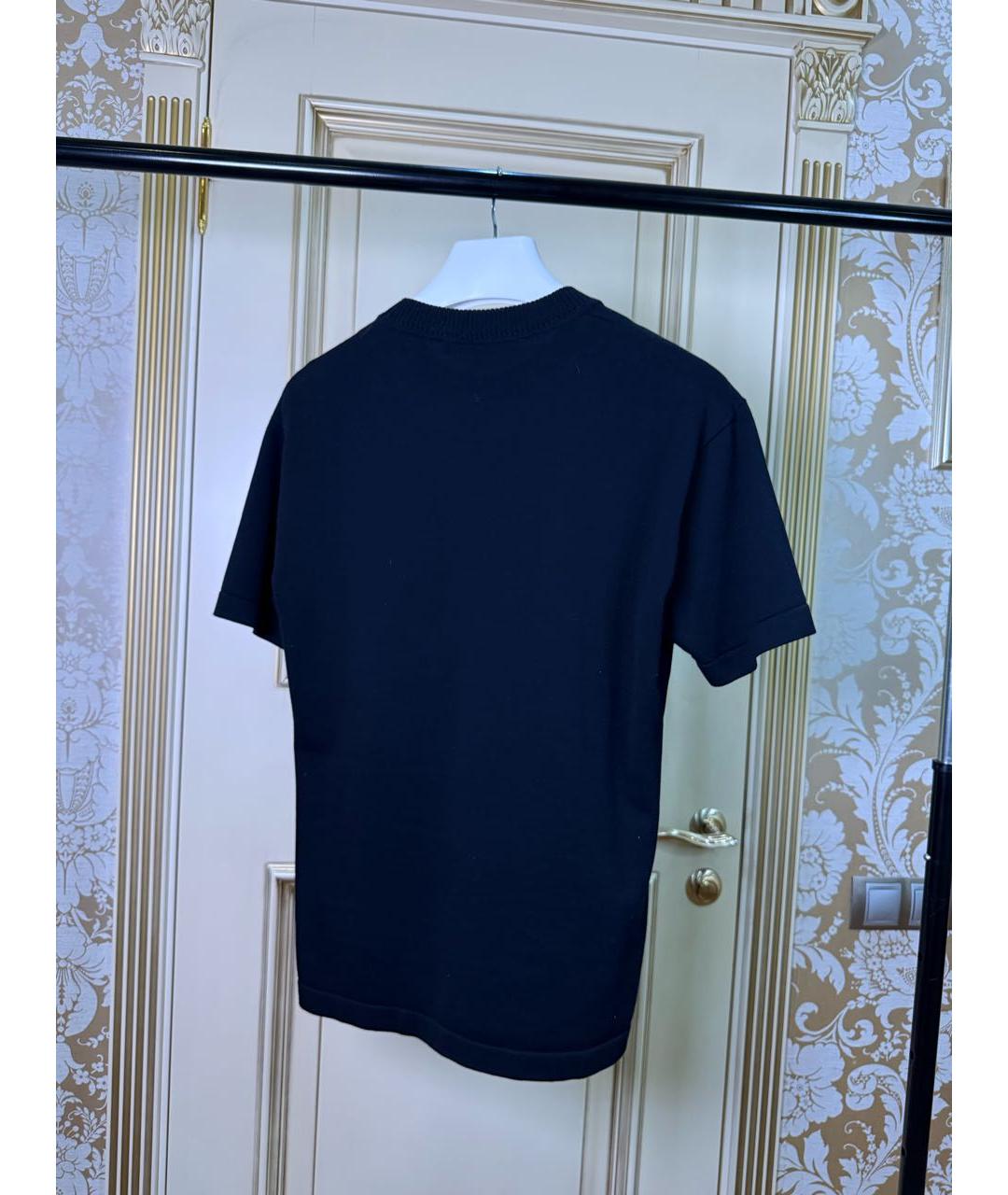 LOUIS VUITTON Черная футболка, фото 2