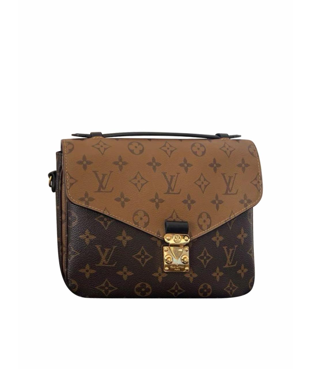 LOUIS VUITTON Коричневая сумка через плечо, фото 1