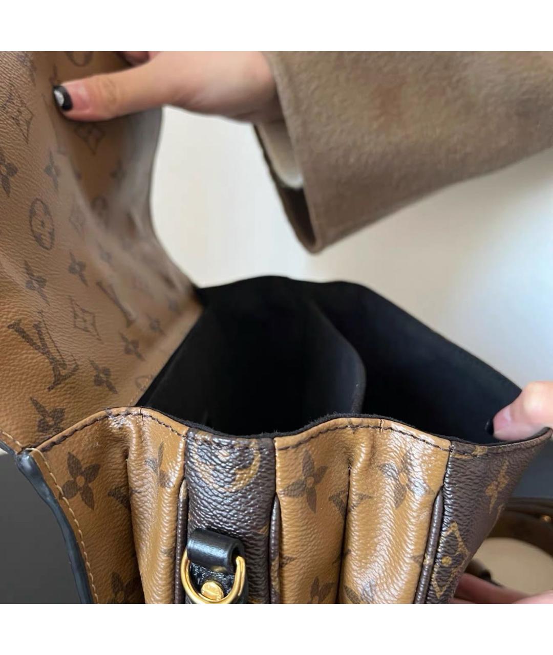 LOUIS VUITTON Коричневая сумка через плечо, фото 8