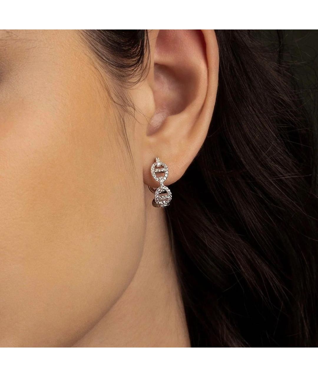 APM Monaco Серебряные серебряные серьги, фото 6