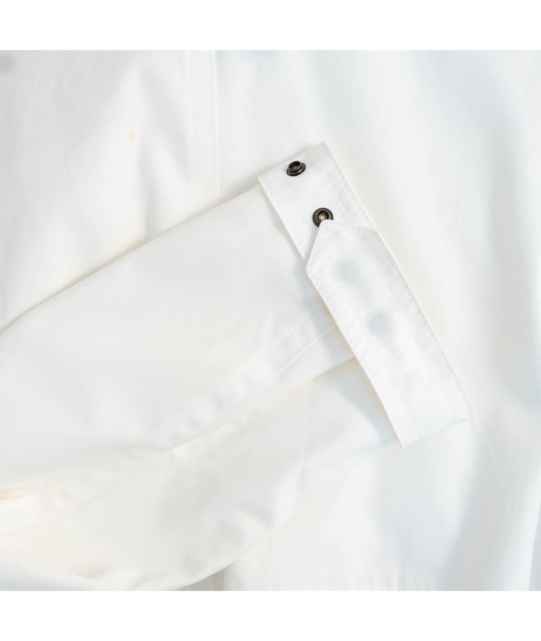 SAINT LAURENT Белая хлопковая куртка, фото 3
