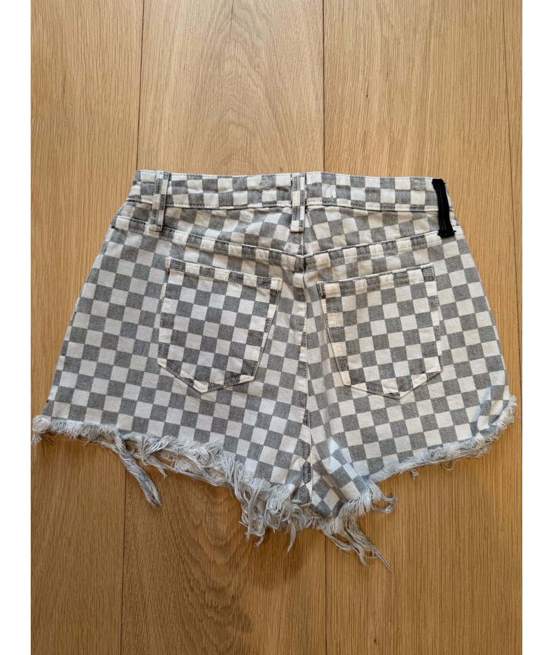 ALEXANDER WANG Белые хлопковые шорты, фото 2