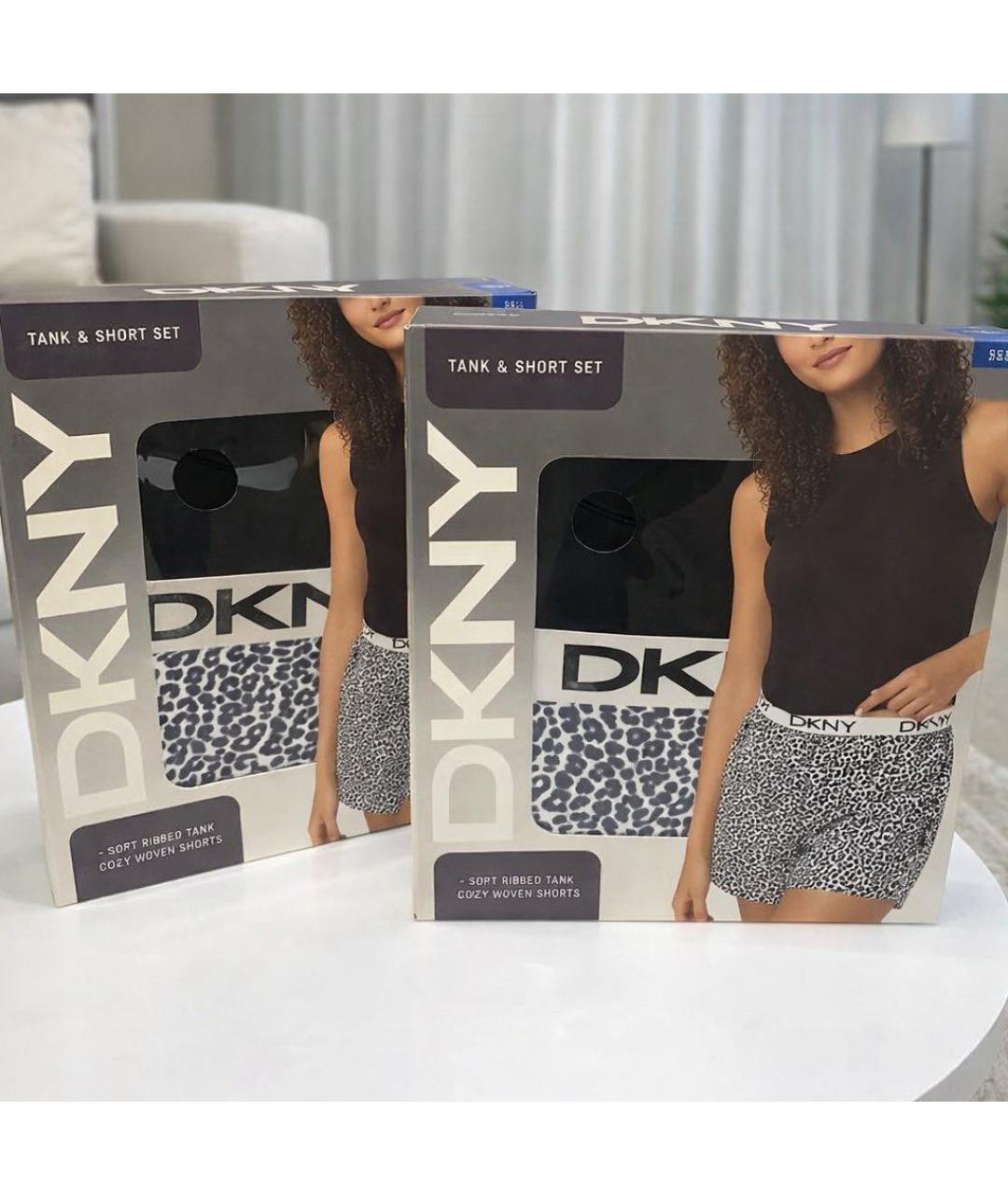 DKNY Черная пижамы и сорочки, фото 2