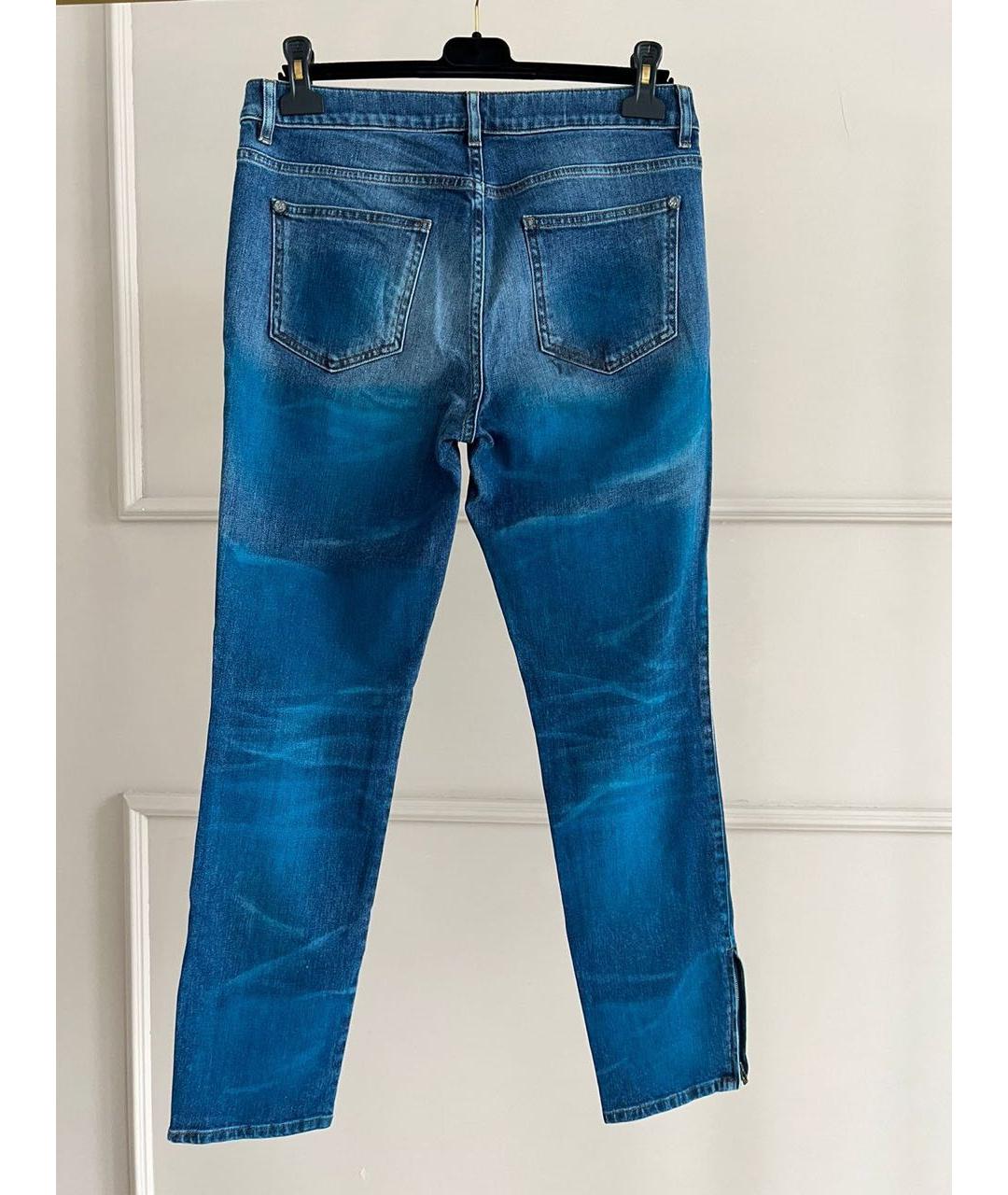 CHANEL Темно-синие прямые джинсы, фото 2