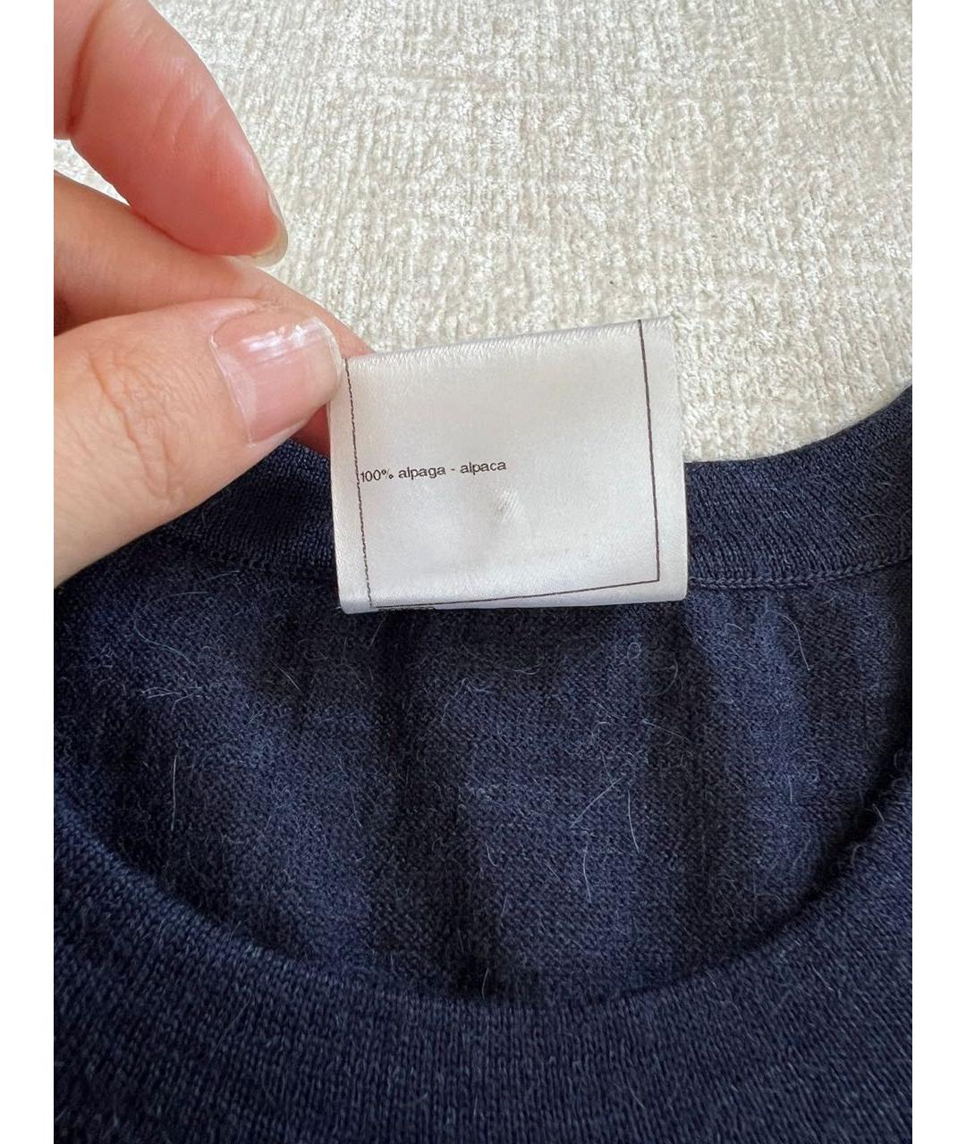 CHANEL Темно-синий джемпер / свитер, фото 6