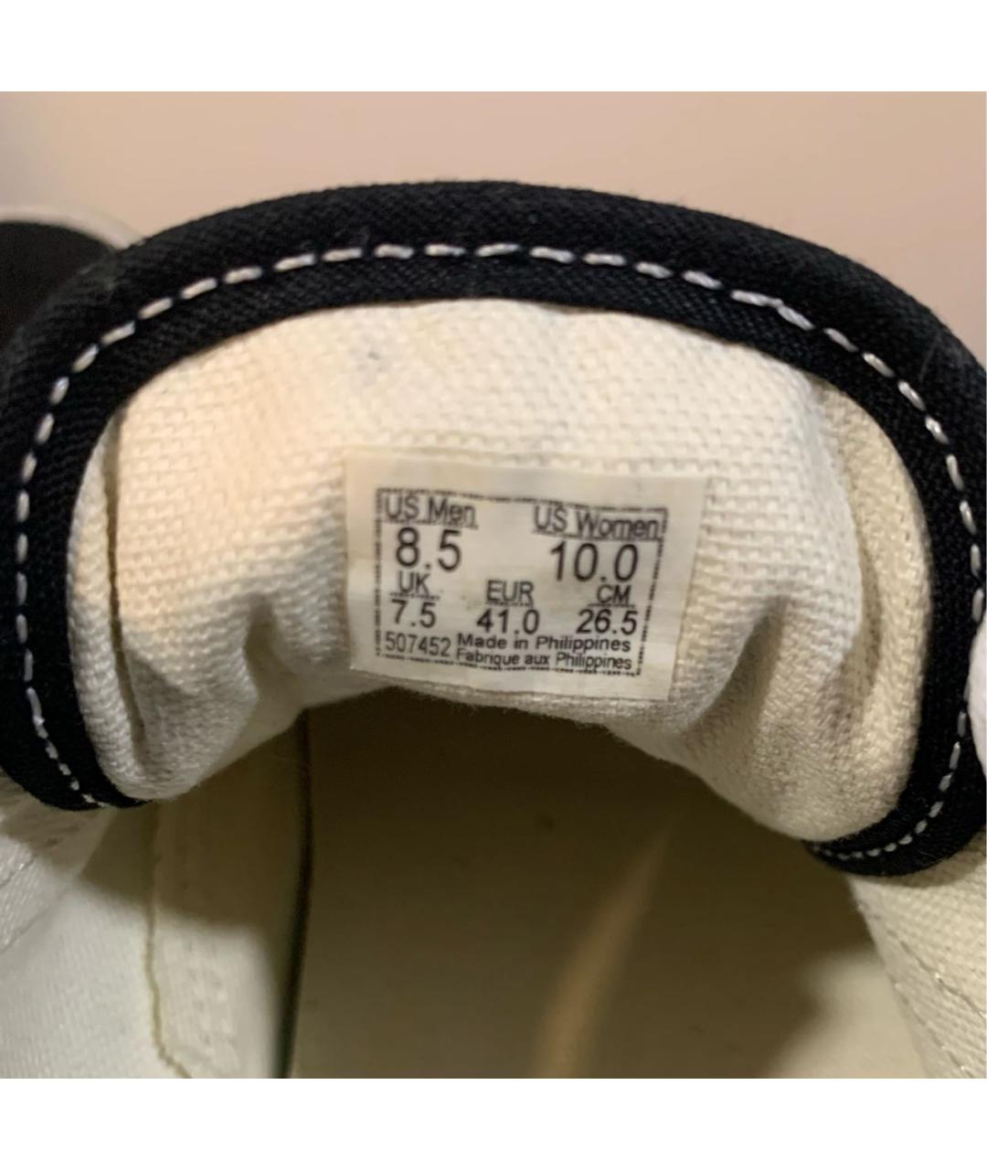 VANS Черные низкие кроссовки / кеды, фото 5