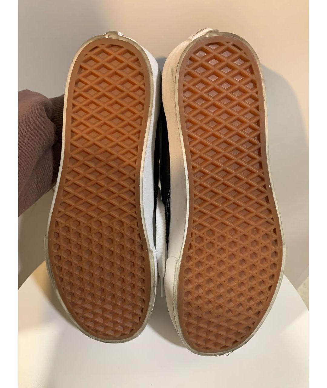 VANS Черные низкие кроссовки / кеды, фото 4